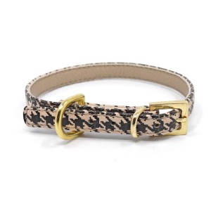 leather small dog collar, SMART collection, Chanel series