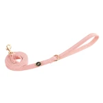 Petstories Elegancka smycz dla psa i kota Velvet Pink