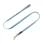 Petstories Elegancka smycz dla psa i kota Velvet Morska Bryza