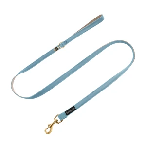 Petstories Elegancka smycz dla psa i kota Velvet Morska Bryza